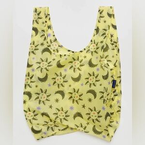 BAGGU Packable Reusable Bag- Sun and Moon Charms